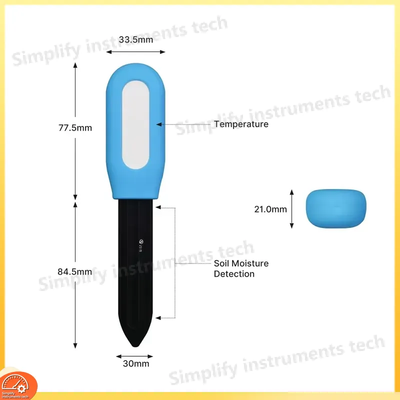 Smart Garden Monitoring System - เซ็นเซอร์วัดความชื้นและอุณหภูมิดินอัจฉริยะ WiFi Zigbee เครื่องตรวจสอบสวน เครื่องตรวจวัดน้ำสำหรับพืช ระบบชลประทาน