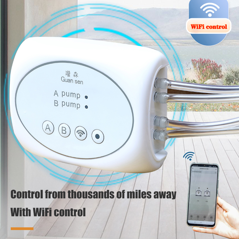 Smart Garden Lock - WiFi สมาร์ทสวนชลประทาน Controller โรงงานอัตโนมัติหยดระบบชลประทานชุดโทรศัพท์มือถือควบคุมรดน้ําจับเวลาอุปกรณ์