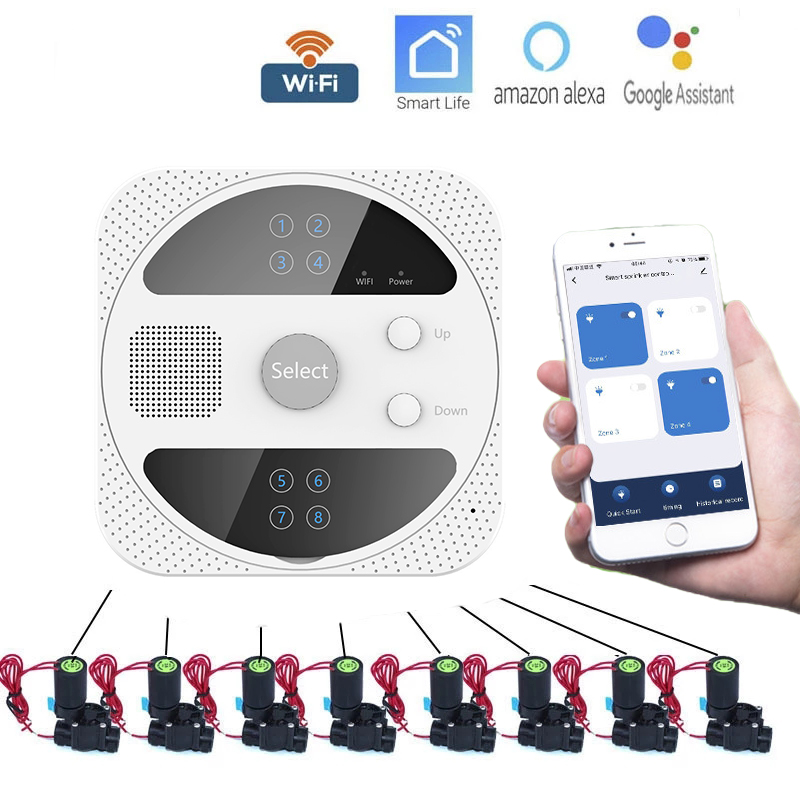 Smart Garden Sphagnum Moss - WIFI สมาร์ทรดน้ำ Timer การ์เด้นชลประทาน Controller วาล์วน้ำชลประทาน