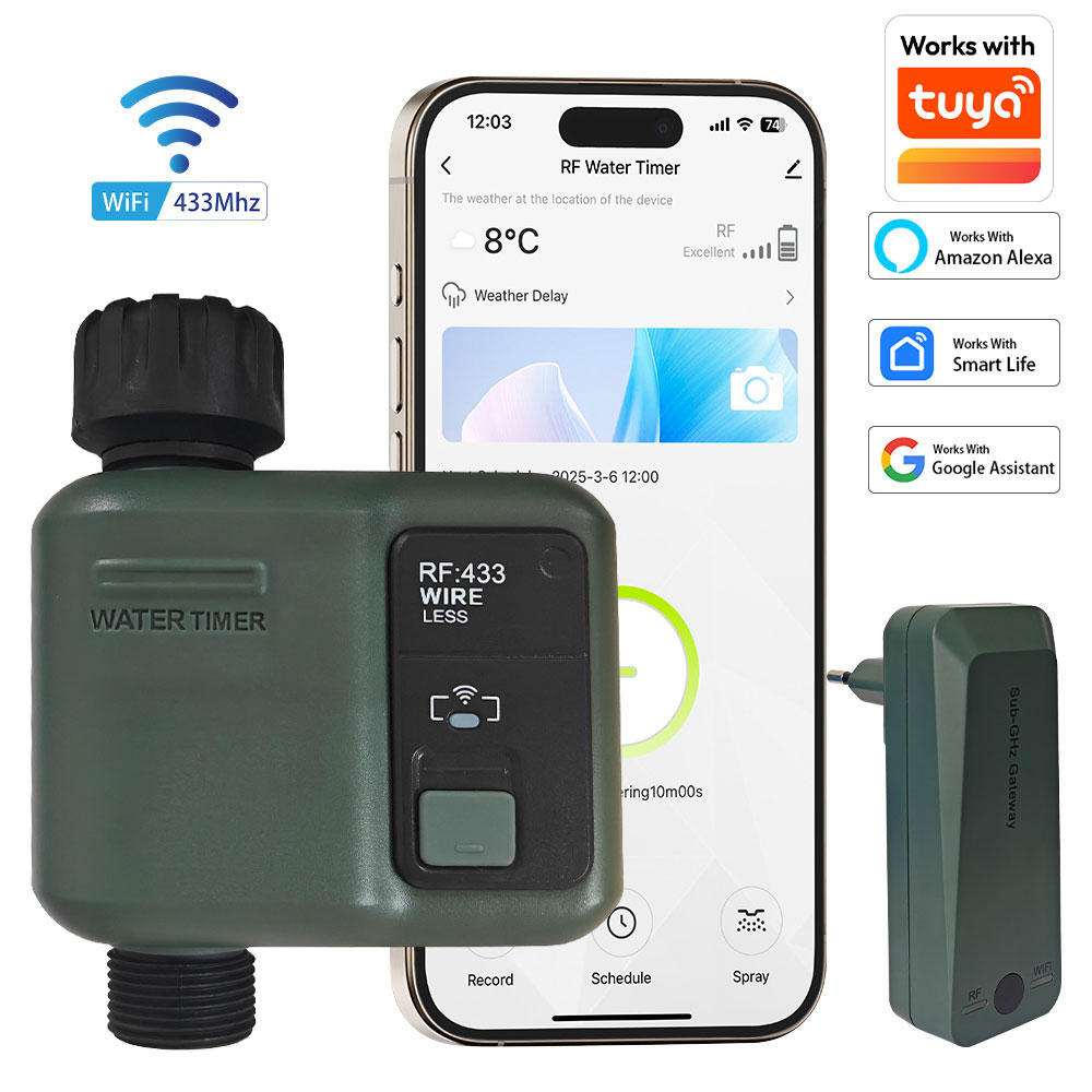 ตัวตั้งเวลาควบคุมการรดน้ำสวนอั - Smart Garden Sphagnum Moss บทวิจารณ์และราคา