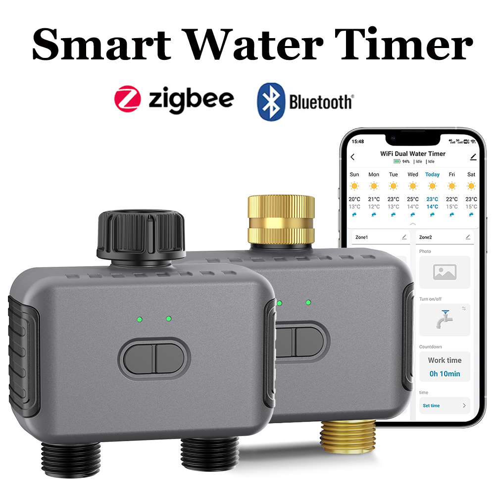 Tuyaสมาร์ทจับเวลาน้ําZigbee/BT - Smart Garden Lock บทวิจารณ์และราคา