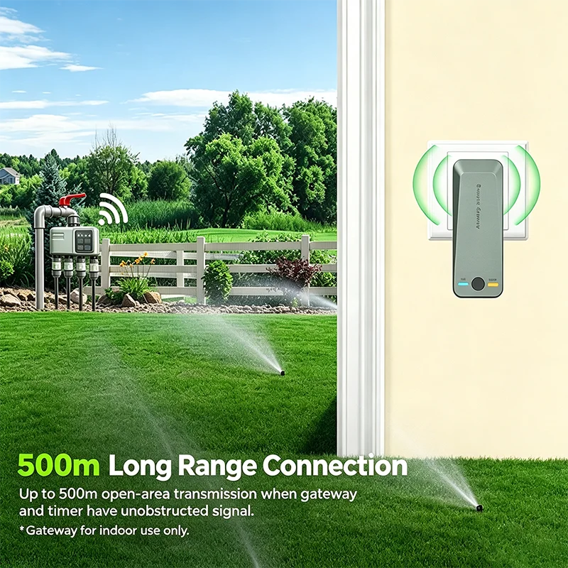 ระบบรดน้ำต้นไม้อัตโนมัติพร้อมต - Smart Garden Lock บทวิจารณ์และราคา