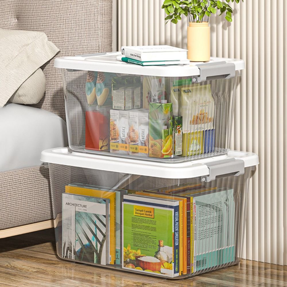กล่องเก็บของพลาสติกสีดำโปร่งใส - Smart Garden Storage บทวิจารณ์และราคา