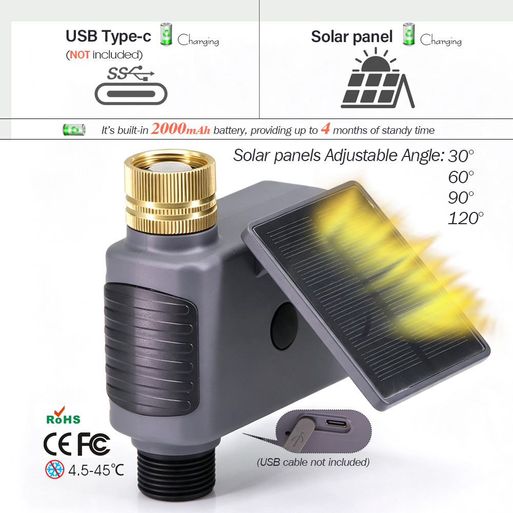 BSP/NPT Tuya Smart Solar Wifi  - Smart Garden Monitoring System บทวิจารณ์และราคา