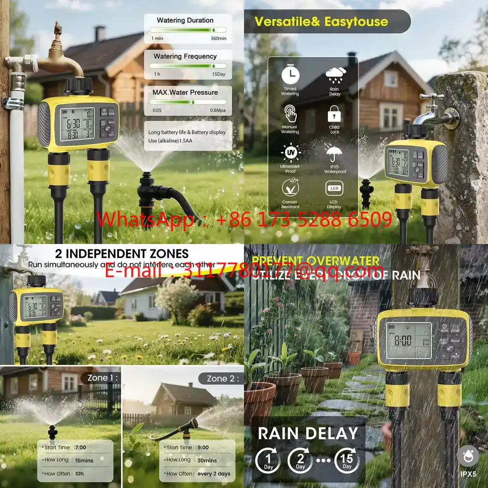 WAP01 ตัวตั้งเวลาควบคุมการรดน้ - Smart Garden Zone บทวิจารณ์และราคา