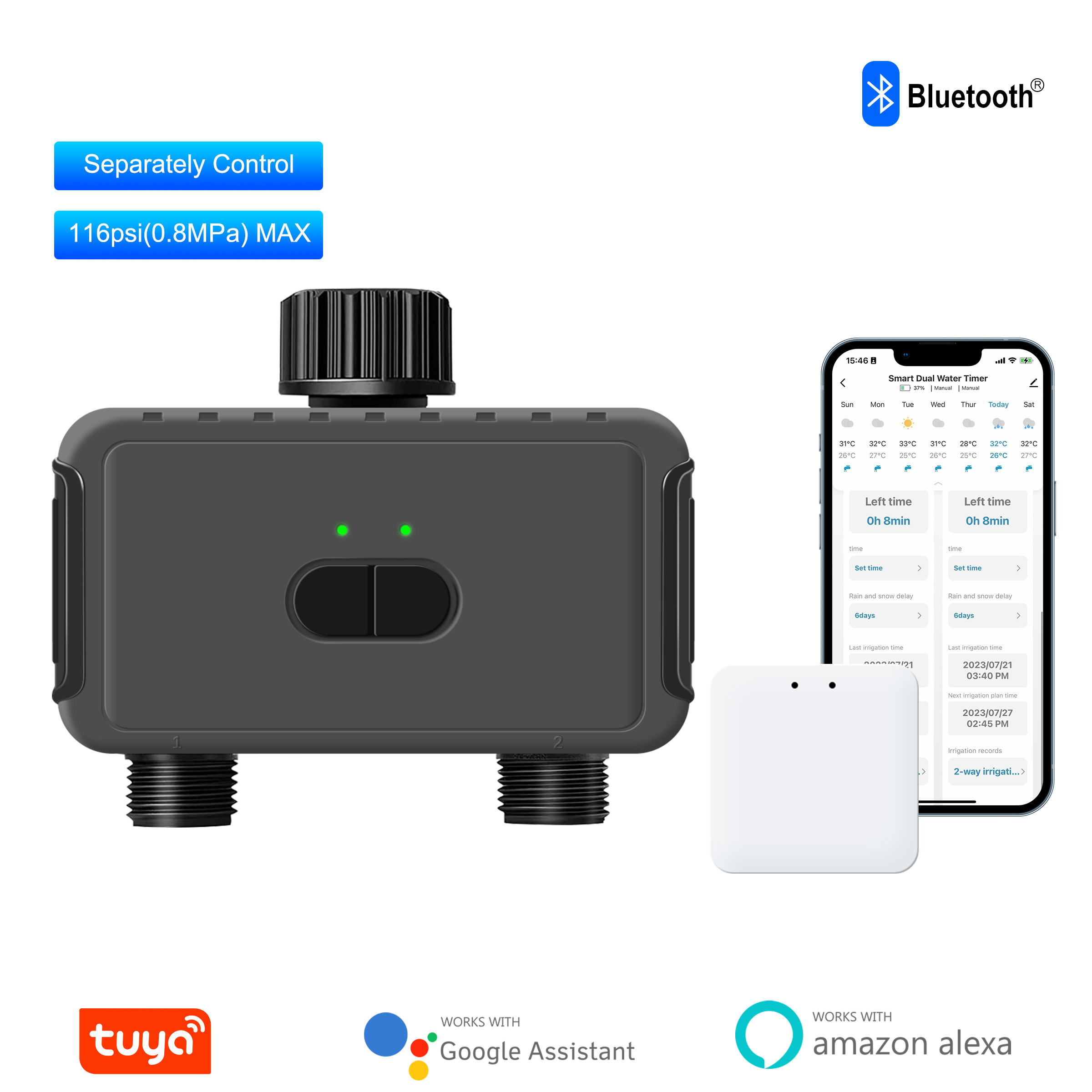 KEMEK สมาร์ทโปรแกรมจับเวลาโรย  - Smart Garden Water Features บทวิจารณ์และราคา