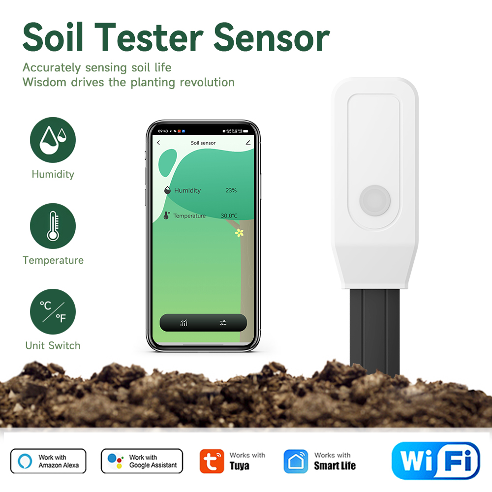 เครื่องวัดความชื้นในดิน Tuya S - Smart Garden Irrigation บทวิจารณ์และราคา