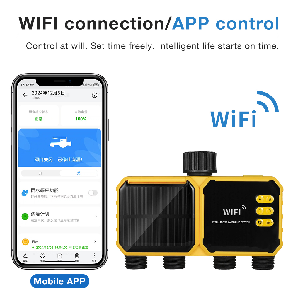 ตัวตั้งเวลาควบคุมการรดน้ำด้วยพ - Smart Garden Monitoring System บทวิจารณ์และราคา