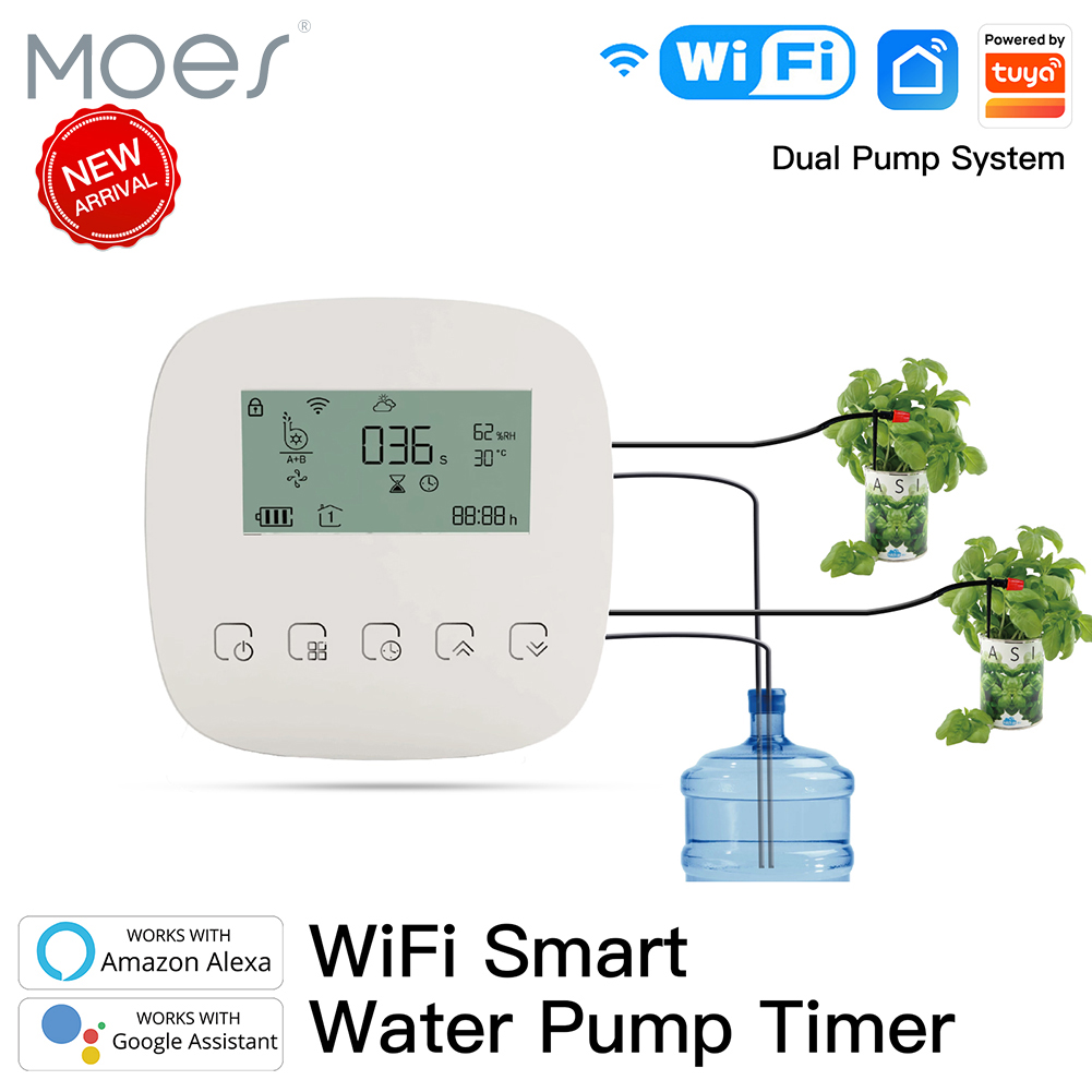 เครื่องรดน้ำอัจฉริยะ WiFi Tuya - Smart Garden Watering บทวิจารณ์และราคา