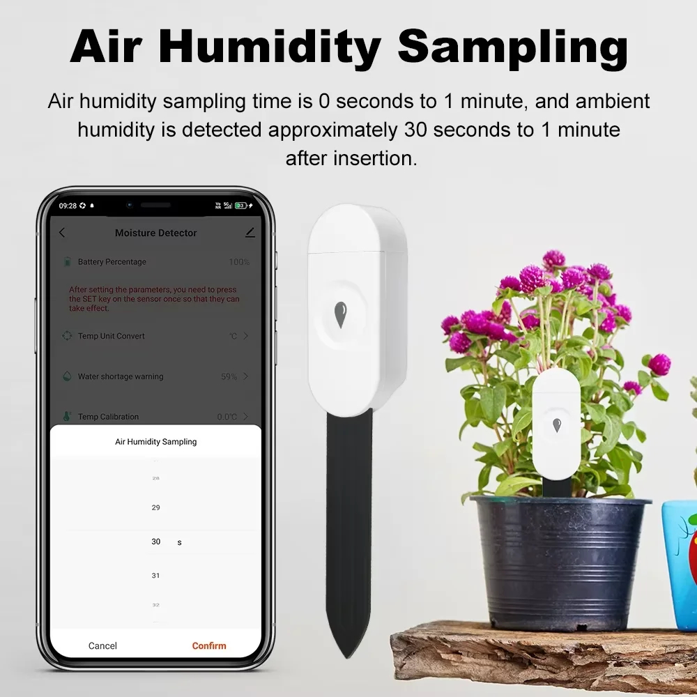 เครื่องตรวจวัดความชื้นและอุณหภ - Smart Garden Zigbee บทวิจารณ์และราคา