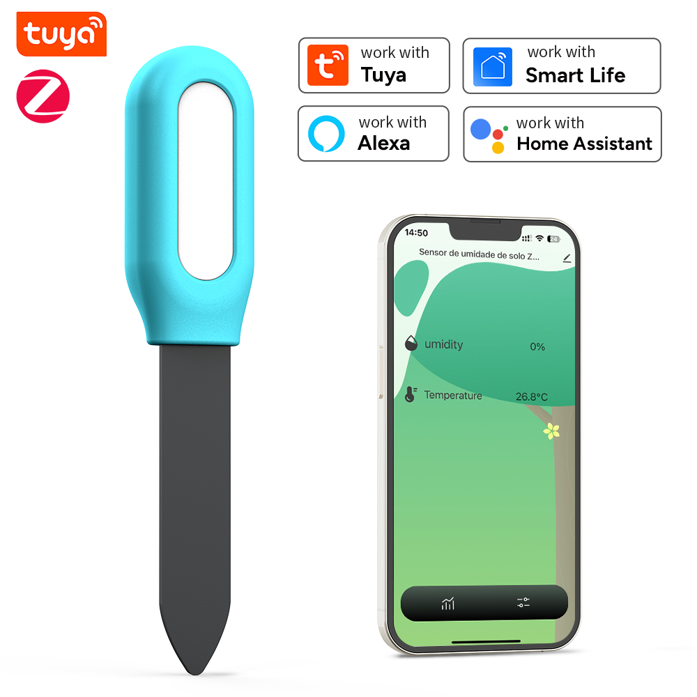 Tuya Zigbee เซ็นเซอร์ดินอุณหภู - Smart Garden Products บทวิจารณ์และราคา
